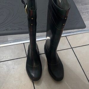 Polo by Ralph Lauren Black and Green Winter Boots